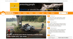 Desktop Screenshot of pozary.cz